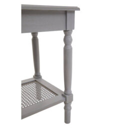 Orsina Slate Grey Side Table, Night Stand End Table With Bottom Shelf, Bedside Night Table For Home - thumbnail 7