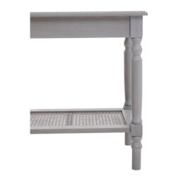 Orsina Slate Grey Side Table, Night Stand End Table With Bottom Shelf, Bedside Night Table For Home - thumbnail 4