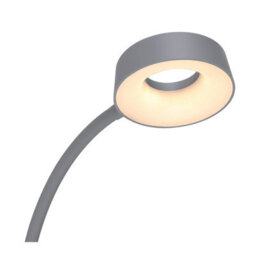 Luminosa Lighting Luminosa Lehovo Reading Wall Light Silver Colored Led Dimmable 3000K - thumbnail 3
