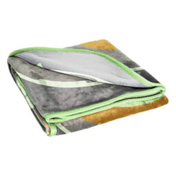Star Wars: The Mandalorian Precious Cargo Sherpa Fleece Fluffy Baby Yoda Blanket Grey/green (150Cm X 130Cm) - thumbnail 2