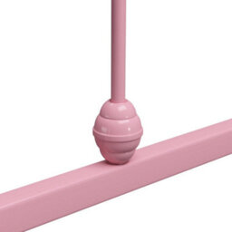 Berkfield Bed Frame Pink Metal 180X200 Cm 6Ft Super King - thumbnail 5