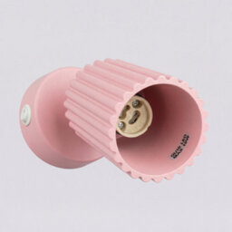Sollux Lighting Karbon Aluminum Pink 1 Lights Minimalist Wall Lamps - thumbnail 5
