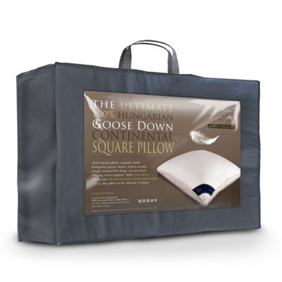 "Littens 80Cm X 80Cm European Continental Square 100% Hungarian Goose Down Pillow (32"" X 32"")" - image 1