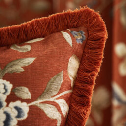 Sanderson Porcelaingarden Chenille Cushion Cover - thumbnail 6