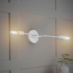 Vintage Led 2 Way Light Flush Light Metal Wall  Arms Ceiling Or Wall Light For Living Room Dining Room - thumbnail 3