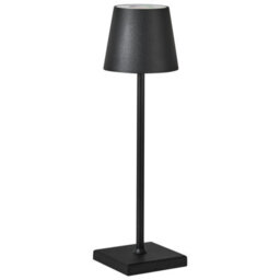 Wyld And Coco Lumina Table Lamp Black, Usb Charging Port, Dimmer And Rgb Controls, Aluminium, 37Cm H - thumbnail 4