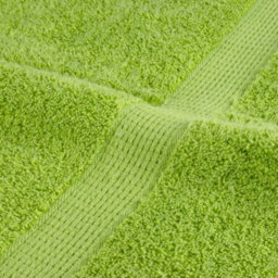 Berkfield Premium Shower Towels Solund 10 Pcs Apple Green 70X140 Cm 600 Gsm - thumbnail 7