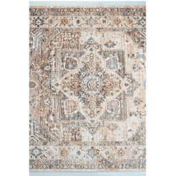 Alia 842G2 Beige Grey Bordered Traditional Rug By Prestige-160Cm X 230Cm - thumbnail 5