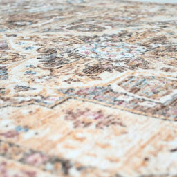 Alia 842G2 Beige Grey Bordered Traditional Rug By Prestige-160Cm X 230Cm - thumbnail 3