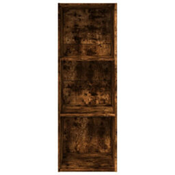 Berkfield Bookcase Smoked Oak 40X30X114 Cm Engineered Wood - thumbnail 4