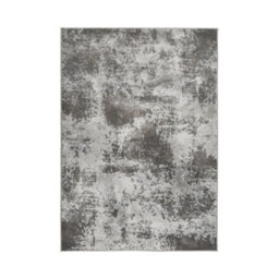 Melrose Avery Marble Textured Grey Indoor Small Area Rug 080/150Cm - thumbnail 4