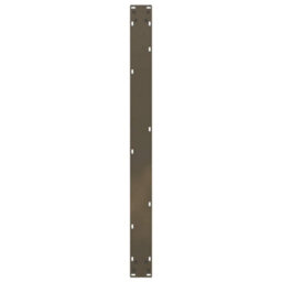Berkfield Dining Table Legs U-Shaped 2 Pcs Natural Steel 100X(72-73) Cm Steel - thumbnail 7