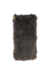 Fenland Sheepskin Fenland Indoor Real Lamb Wool Rug - Dark Brown (120 Cm X 60 Cm) - thumbnail 1
