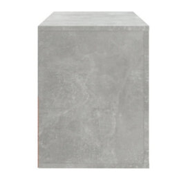 Berkfield Elegant Shoe Cabinet Concrete Grey 80X35X45 Cm Engineered Wood - thumbnail 6