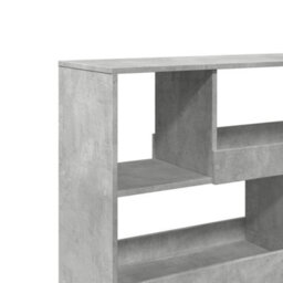 Berkfield Room Divider Concrete Grey 100X33X94.5 Cm Engineered Wood - thumbnail 7