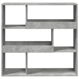 Berkfield Room Divider Concrete Grey 100X33X94.5 Cm Engineered Wood - thumbnail 4