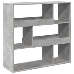 Berkfield Room Divider Concrete Grey 100X33X94.5 Cm Engineered Wood - thumbnail 6