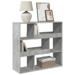 Berkfield Room Divider Concrete Grey 100X33X94.5 Cm Engineered Wood - thumbnail 3