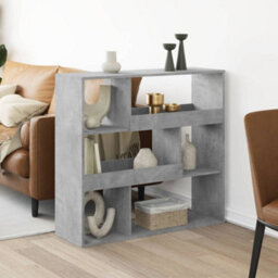 Berkfield Room Divider Concrete Grey 100X33X94.5 Cm Engineered Wood - thumbnail 1