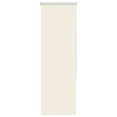 Berkfield Durable Roller Blind Blackout Off White 60X130 Cm Fabric Width 55.7 Cm Polyester
