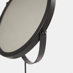 OHS Round Bathroom Mirror Accessories Free Standing Vanity Stainless Steel - thumbnail 4