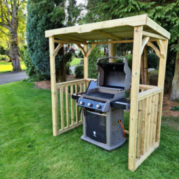 Churnet Valley Garden Furniture Ltd Churnet Valley Garden Furniture Emily Bbq Hut - thumbnail 2