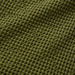 Pineapple Elephant Jaipur Chunky Waffle Cotton 150X200Cm Blanket Throw Olive Green - thumbnail 3