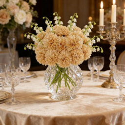20Pcs Fake Chrysanthemums Artificial Flowers Faux Silk Mums Flower - thumbnail 1