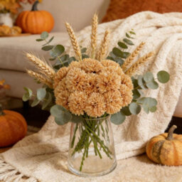 20Pcs Fake Chrysanthemums Artificial Flowers Faux Silk Mums Flower - thumbnail 5