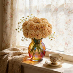 20Pcs Fake Chrysanthemums Artificial Flowers Faux Silk Mums Flower - thumbnail 4
