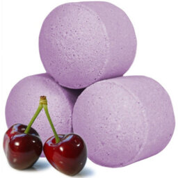Serenityy 1.3Kg Box Of Mini Fizz Spheres - Black Cherry, Hand-Made, Vegan, Cruelty Free