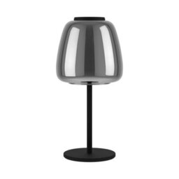 Eglo Alfero-Z Smart Control Vaporised Glass Black Table Light - thumbnail 4