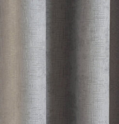 Enhanced Living Vogue Grey Silver 90 X 72 Inch (229X183Cm) Eyelet Thermal Noise Reducing Dim Out Curtains (Pair) - thumbnail 3