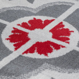Bravich Hard Wearing Hessian Backed Stair Runner Kitchen Mat - Texas Red & Grey Floral - 60X150Cm (2'x5') - thumbnail 9