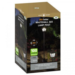 Smart Garden Whitehall 365 Solar Bollard Lamp Post Light 1.7M Super Bright - thumbnail 4