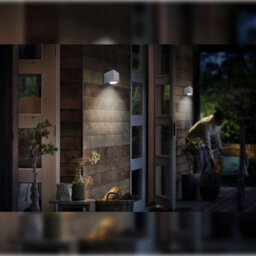 Long Life Lamps Company Aluminium Finely Finished Mini Cube Single Outdoor Wall Light Fixture Gu10 Zlc066Ab - thumbnail 7