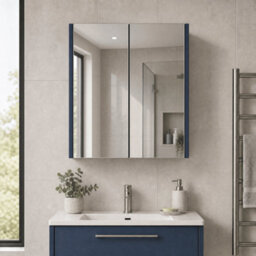 Balterley Winshill Mirror - Blue - 600mm - thumbnail 2