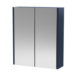 Balterley Winshill Mirror - Blue - 600mm - thumbnail 1