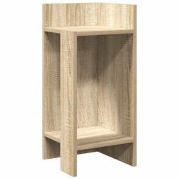 Berkfield Side Tables 2 Pcs With Shelf Sonoma Oak 25.5X27X60 Cm - thumbnail 5