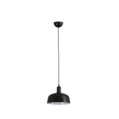 Luminosa Lighting Luminosa Tatawin Medium Black Dome Pendant Lamp - image 1