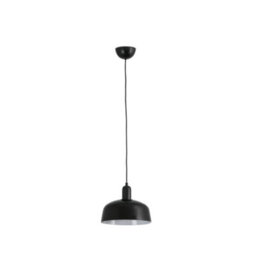 Luminosa Lighting Luminosa Tatawin Medium Black Dome Pendant Lamp