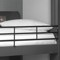 Domino Anthracite Wooden And Metal Kids Storage Bunk Bed Frame - 3Ft Single - thumbnail 3