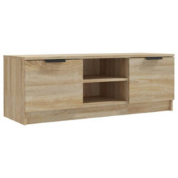 Vidaxl Tv Cabinet Sonoma Oak 102X35X36.5 Cm Engineered Wood - thumbnail 1