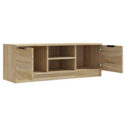 Vidaxl Tv Cabinet Sonoma Oak 102X35X36.5 Cm Engineered Wood - thumbnail 4