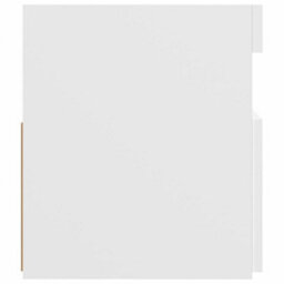 Berkfield Tv Cabinet With Led Lights White 120X35X40 Cm - thumbnail 9