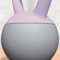 (4Kg, Purple And Grey) Sportnow Kettlebell With Non-Slip Handle - thumbnail 8