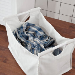 Sobuy Fsr40-W Bathroom Storage Cabinet Chest Laundry Bin Laundry Basket Toy Box,white,w50Xd34.5Xh53 - thumbnail 7