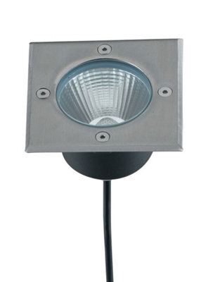 Luminosa Lighting Luminosa Walk Outdoor Led Recessed Floor & Decking Steel, Ip67 750Lm 4000K 14.2X14.2X11Cm