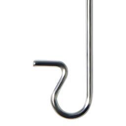 Silver Effect S-Shaped Christmas Decoration Hook, Pack Of 40 - thumbnail 4