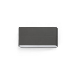 Luminosa Lighting Luminosa Aday Led Outdoor Large Up Down Wall Light Dark Grey Ip54 - thumbnail 1